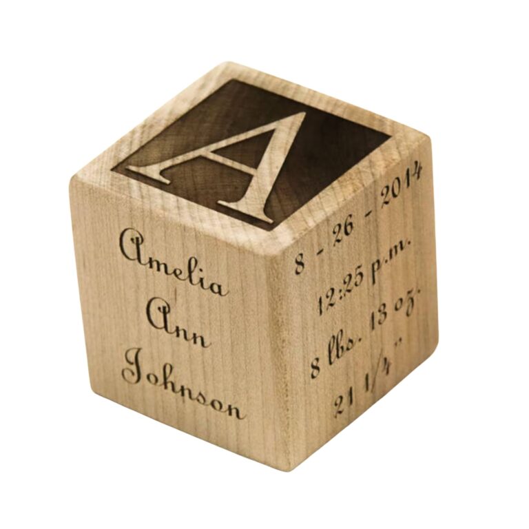 Personalized Baby Block